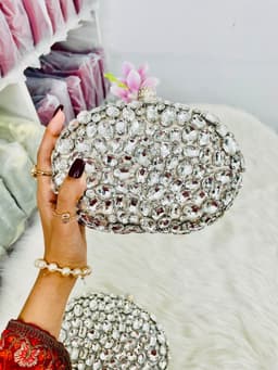 Crystal Clutch Bag B001 thumbnail 1