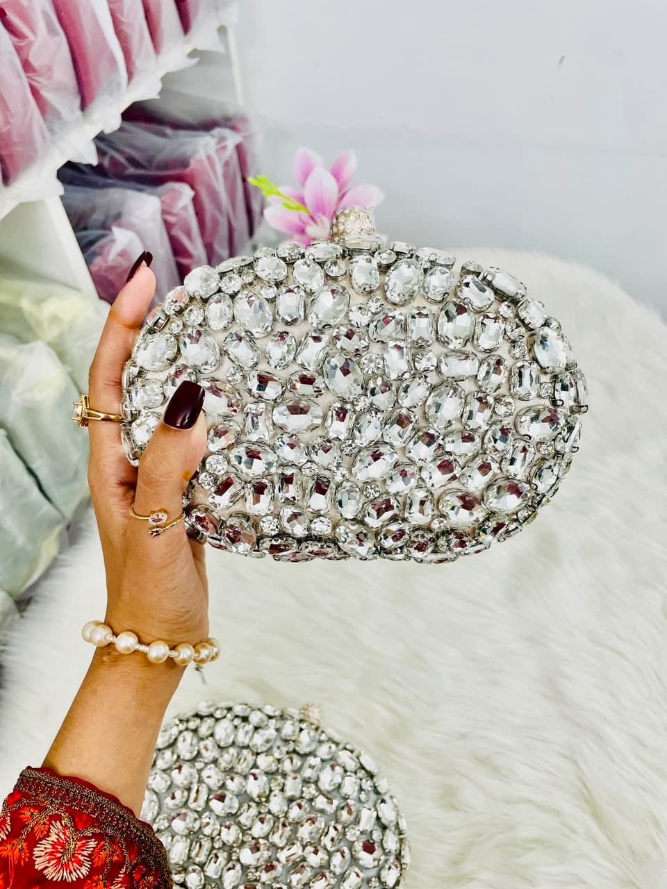 Crystal Clutch Bag B001