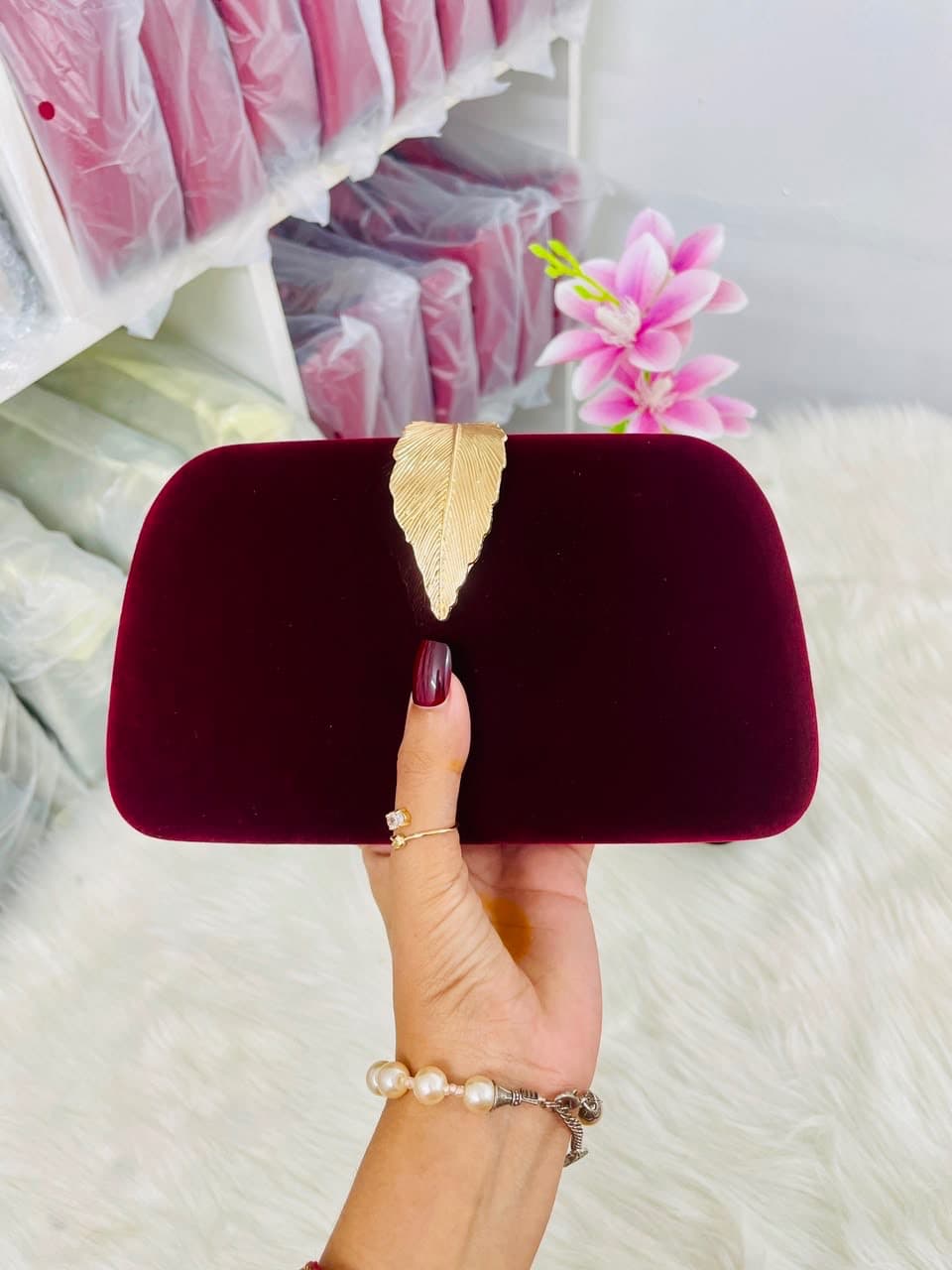 Ladies Elegant Dinner Clutch Bag Women's Banquet Party Black Evening Dress Bag Cheongsam Matching Evening Dress Bag