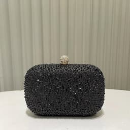 Rhinestone Hand Clutch BA009 thumbnail 4