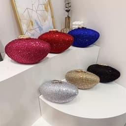Round Box Clutch BA006 thumbnail 1
