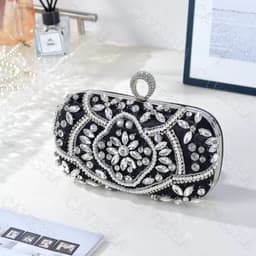 Beaded Stone Clutch thumbnail 4