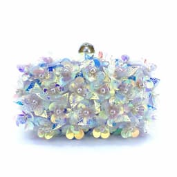 3D Floral Clutch thumbnail 1