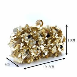3D Floral Clutch thumbnail 2