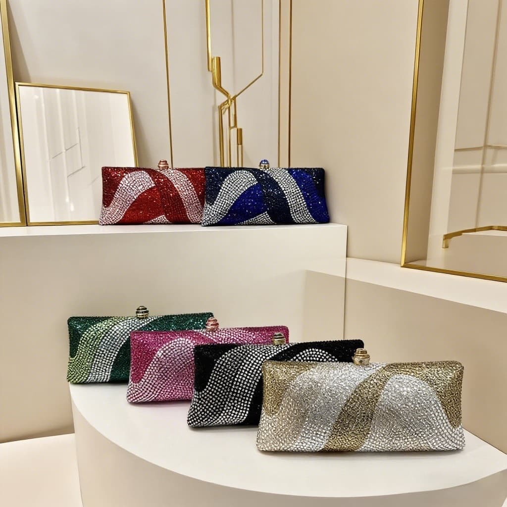 Horizontal Square Clutch